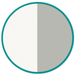 Platinawit/ Lichtgrijs