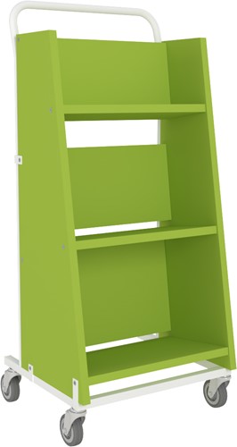Byron boekenwagen avocadogroen