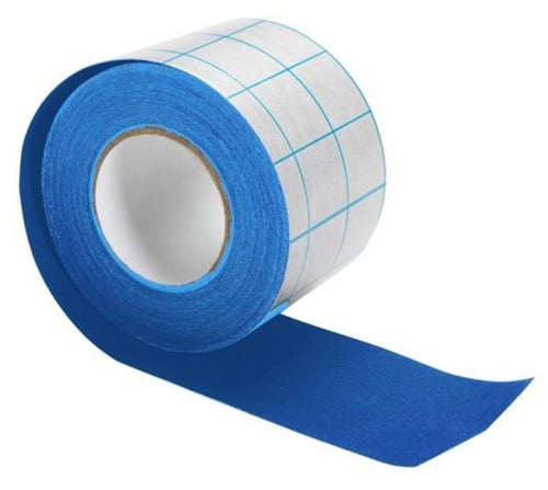 Filmoplast T - zelfklevende blauwe katoenen tape
