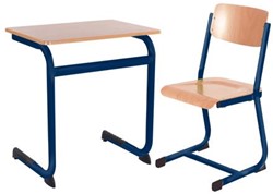 Leerlingenset stoel Mon + tafel Lis