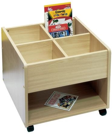 Prentenboekenbak Basic - beuken