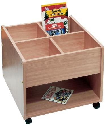 Prentenboekenbak Basic - ahorn