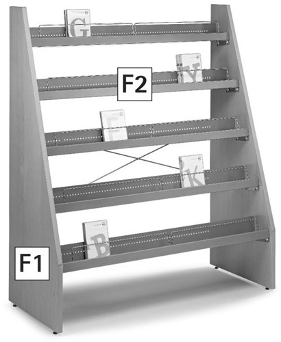 Vrijstaand mediameubel H5 voor DVD’s-2