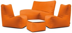 Zitgroep Happy 1 x bank, 2 x fauteuil, 1 x zachte tafel