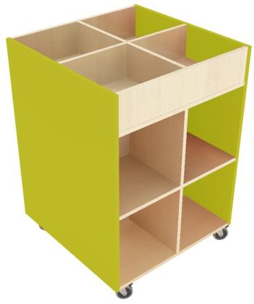 Prentenboekenbak - Ahorn-Avocadogroen