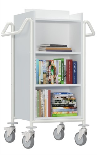 Boekenwagen Atria - wit
