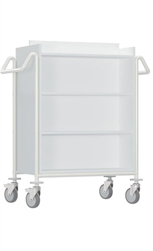 Boekenwagen Izar - wit