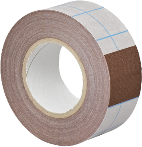 Filmoplast T - zelfklevende bruine katoenen tape