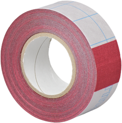 Filmoplast T - zelfklevende rode katoenen tape 