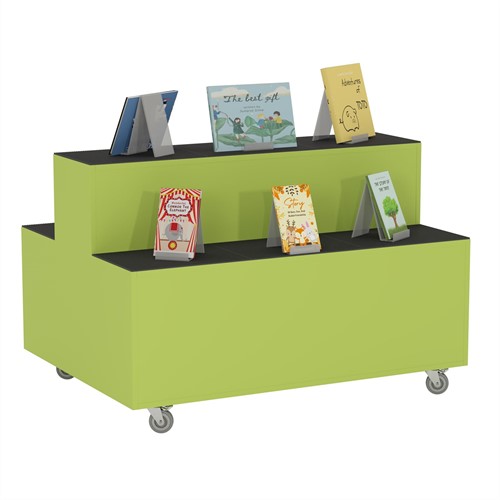 Foxis displaymeubel - B1200 x D900 x H700 mm - avocadogroen