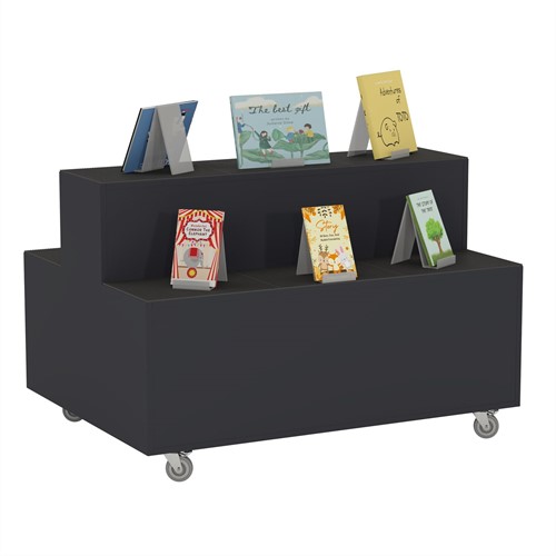 Foxis displaymeubel - B1200 x D900 x H700 mm - antracietgrijs