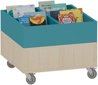 Foxis prentenboekenbak laag 4 vaks-2