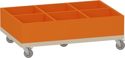 Foxis KDV prentenboekenbak laag 6-vaks
