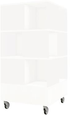 Foxis 22 kubuskast 3 niveaus - B605 x D605 x H1320 mm - wit