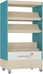 Foxis browser boekenkast dubbelzijdig