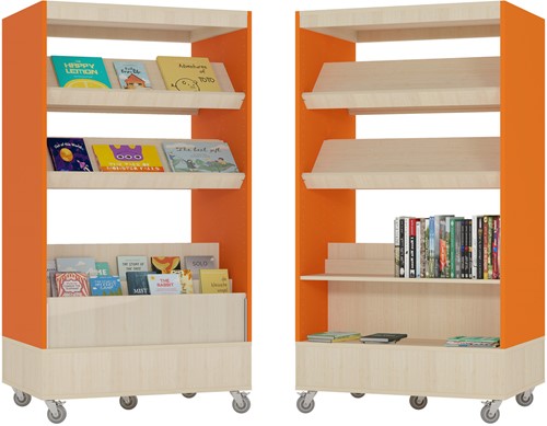 Foxis browser boekenkast hybride dubbelzijdig-2