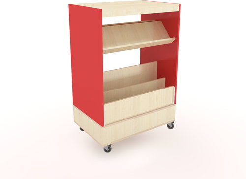 Foxis Junior browser boekenkast dubbelzijdig