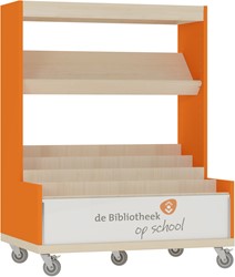 Foxis KDV browser boekenkast enkelzijdig