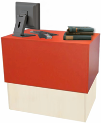 Foxis uitleenbalie rechthoekig